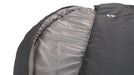 Outwell Campion Lux Double Sleeping Bag - Dark Grey feature image close up of hood
