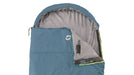 Outwell Campion Single Sleeping Bag - Ocean Blue feature image of top pocket at the top of sleeping bag