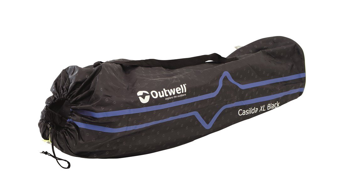 Outwell Casilda XL Moon Camping Chair - Black Carry Bag