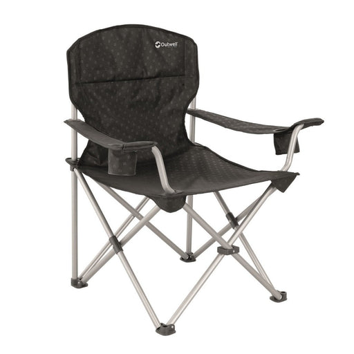 Outwell Catamarca XL Folding Arm Chair - Black