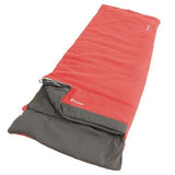 Outwell Celebration Lux Single Sleeping Bag - Red