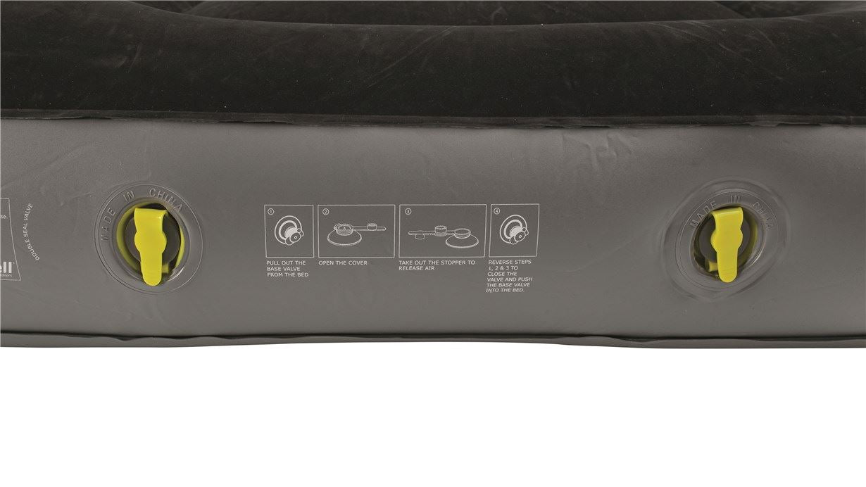 Outwell Classic Double Two Chamber Airbed feature image of valves