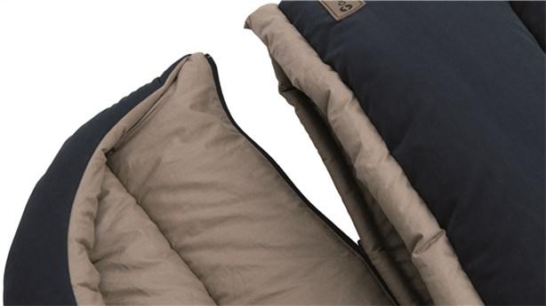 Outwell Constellation Lux Double Sleeping Bag - Zip off hood