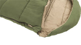 Outwell Constellation Lux Single Sleeping Bag - Green zip cover