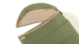 Outwell Constellation Lux Single Sleeping Bag - Green detectable hood 