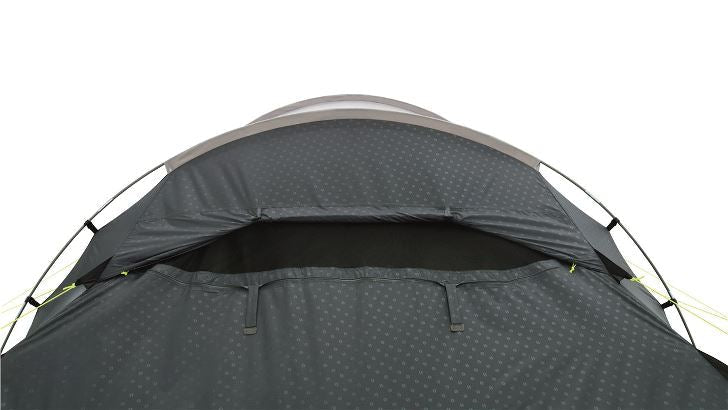 Outwell Earth 5 Person Tunnel Tent - 2022 Model rear vent with fly mesh
