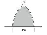 Outwell Free-Standing Bedroom Inner Tent - 3 berth inner - feature image of height 