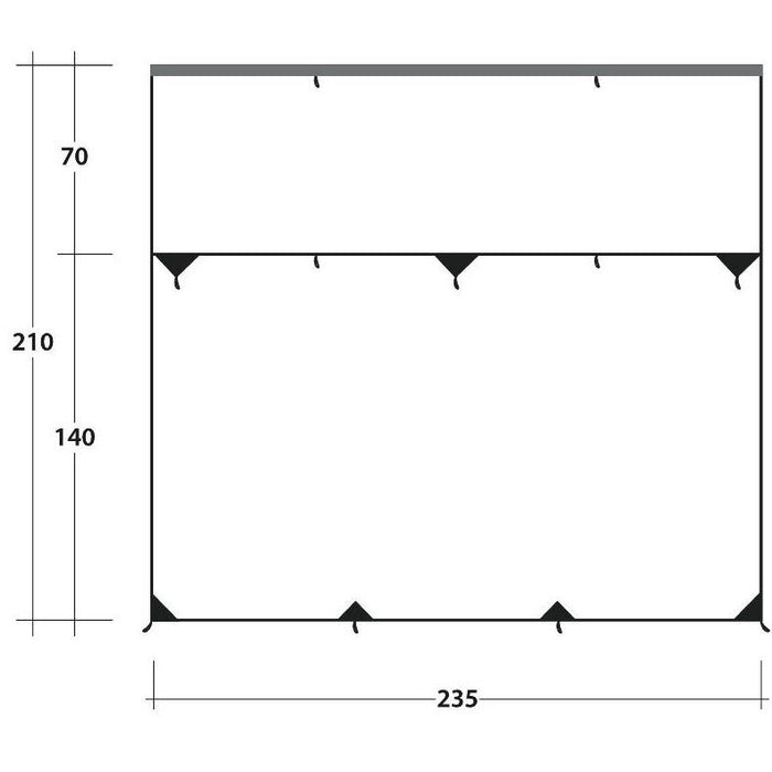 outwell canopy tarp Outwell Hillcrest Tarp