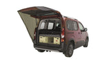 Outwell Upcrest - Vehicle Awning Tailgate Shelter - feature image of shelter rolled up