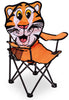 Quest Kids Animal Folding Camping Chair Tiger