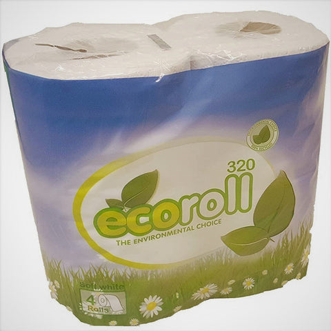 Quest Quick Dissolve EcoRoll Toilet Tissue - Four Pack