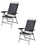 Dukdalf Dynamic Folding Chair - Grey set of two