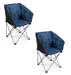 Kampa Tub Folding Camping Chair - Midnight Blue x2