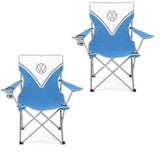 VW / Volkswagen Standard Folding Camping Chair - Blue