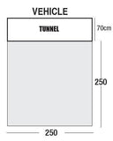 Sunncamp Motor Buddy 250 - floor plan
