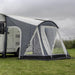 Sunncamp Swift 220 SC - Caravan Porch Awning side view with side door open