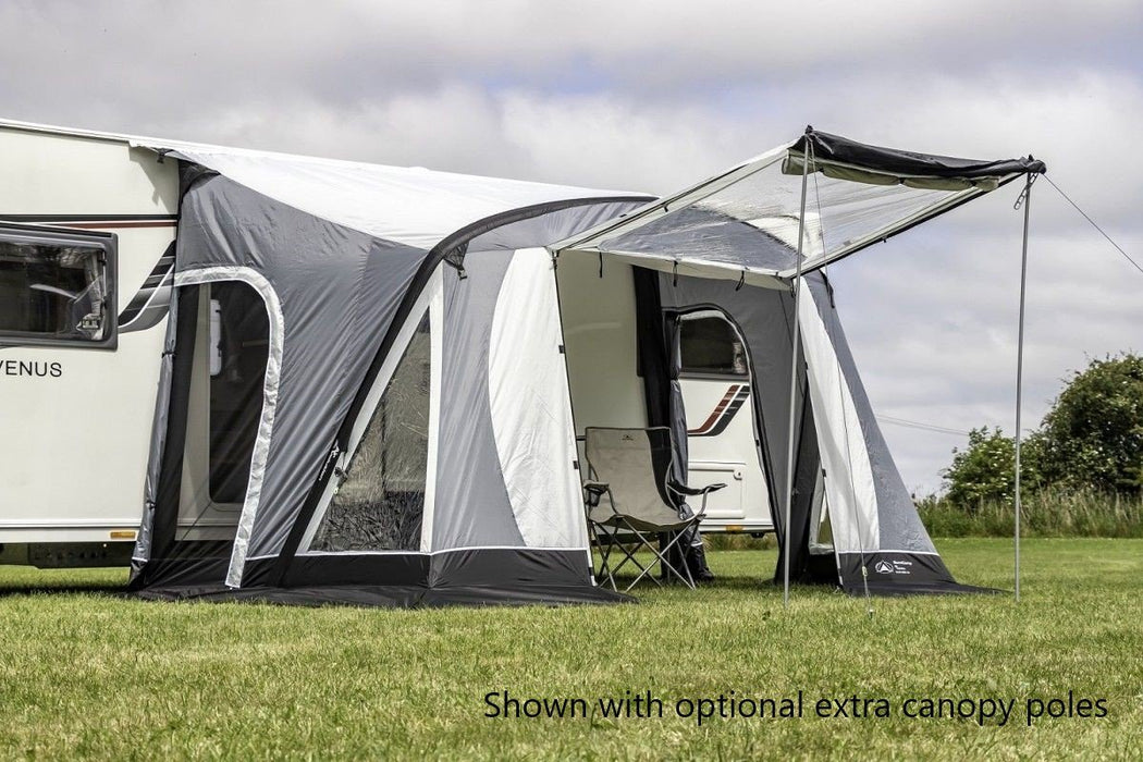 Sunncamp Swift Air 325 SC Inflatable Caravan Porch Awning - with optional extra canopy poles