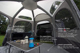 Vango Airhub Hexaway II Drive Away Awning - Tall - Internal image highlighting features