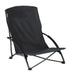 Vango Dune Folding Low Beach Chair Granite Grey
