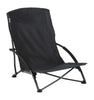 Vango Dune Folding Low Beach Chair Granite Grey