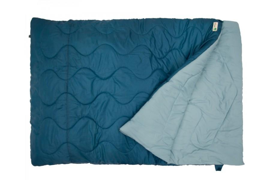Vango Evolve Superwarm Double Sleeping Bag - Ecofriendly - bird's eye view of sleeping bag