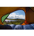 Vango Nevis 100 Pamir Green- 1 Berth Tent lifestyle image of view from tent