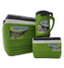 Vango Pinnacle 32 Litre 72 Hour Camping Cool Box 5 piece set close up of 2.5l and 4.5l and 32l image