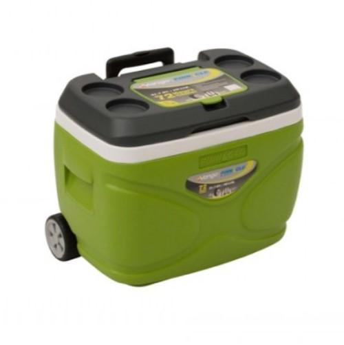 Vango Pinnacle Wheelie 30 Litre Cool Box example image of cool box with lid closed