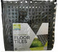 Via Mondo Interlocking Floor Tiles Dark Grey pack of 8 showing inside carry bag