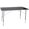 Via Mondo Large Folding Solid Table - Charcoal