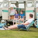 Volkswagen / VW Low Beach Folding Camping Chair - Lifestyle image