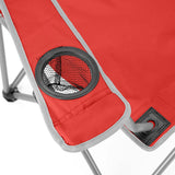 VW / Volkswagen Standard Folding Camping Chair - Red cup holder