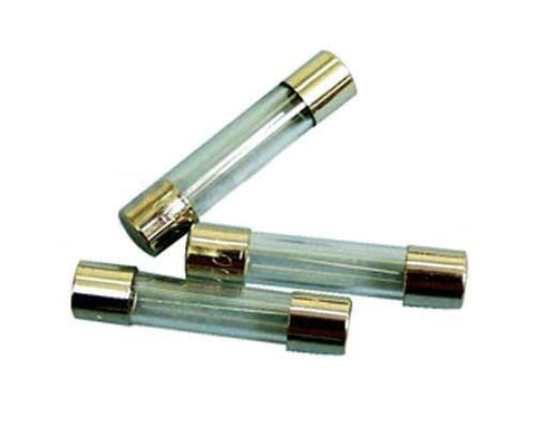 W4 10 Amp Fuses – 32mm – 12 V – Clear