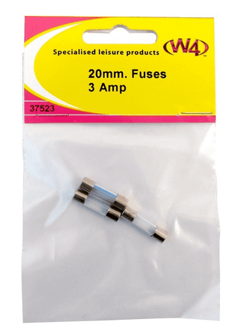 W4 Fuse 20mm 3.15 Amp X 3 - Main product photo