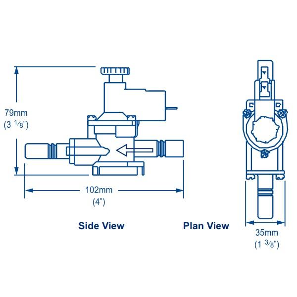 Whale InLine Pressure Switch